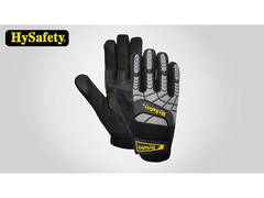 TPR-Knöchel-Schutz-Hochleistungsmechaniker-Gloves Anti-Auswirkung Sporthandschuhe