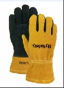 Firefighter Gloves Leather gauntlet cuff NFPA 1971-2018 edition certified by SEI
